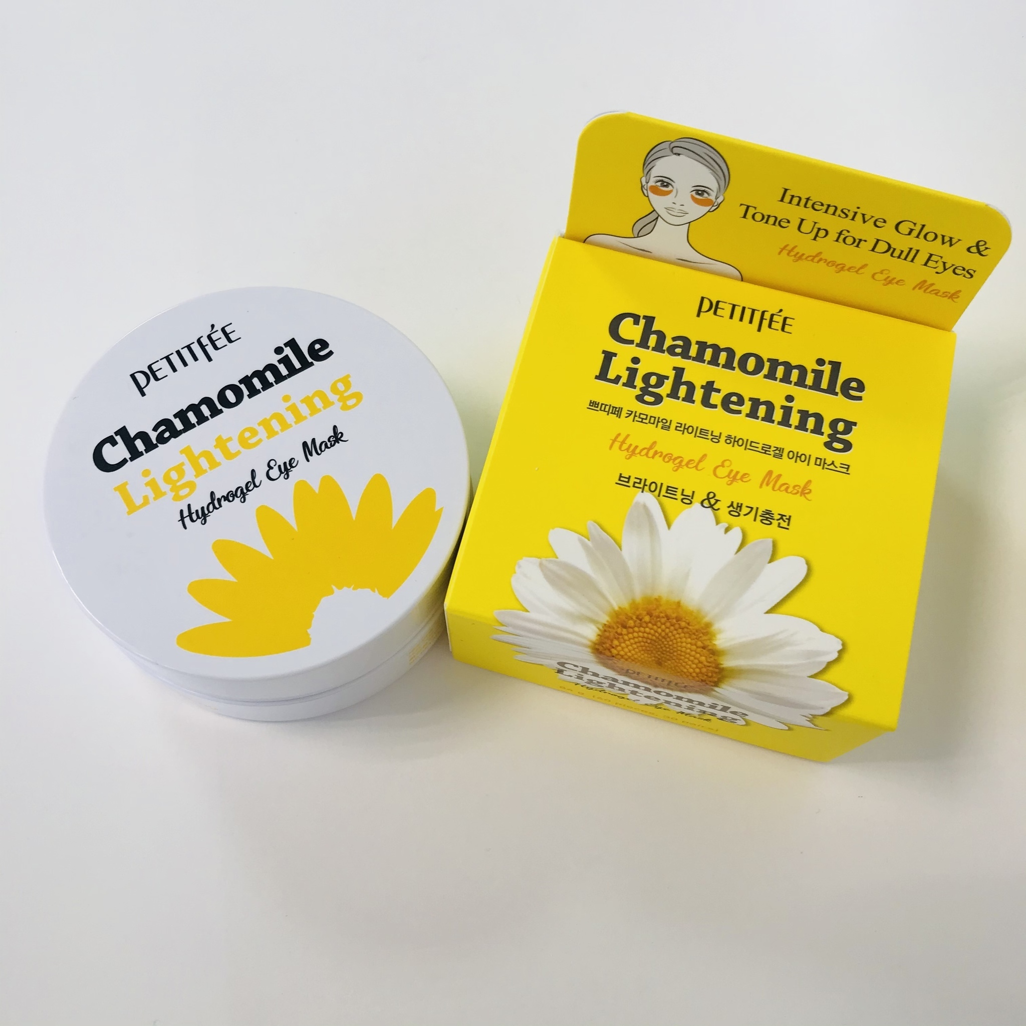 ПАТЧИ > Осветляющие патчи против темных кругов с экстрактом ромашки  Petitfee Chamomile Lightening Hydrogel Eye Patch 60 шт купить в  интернет-магазине