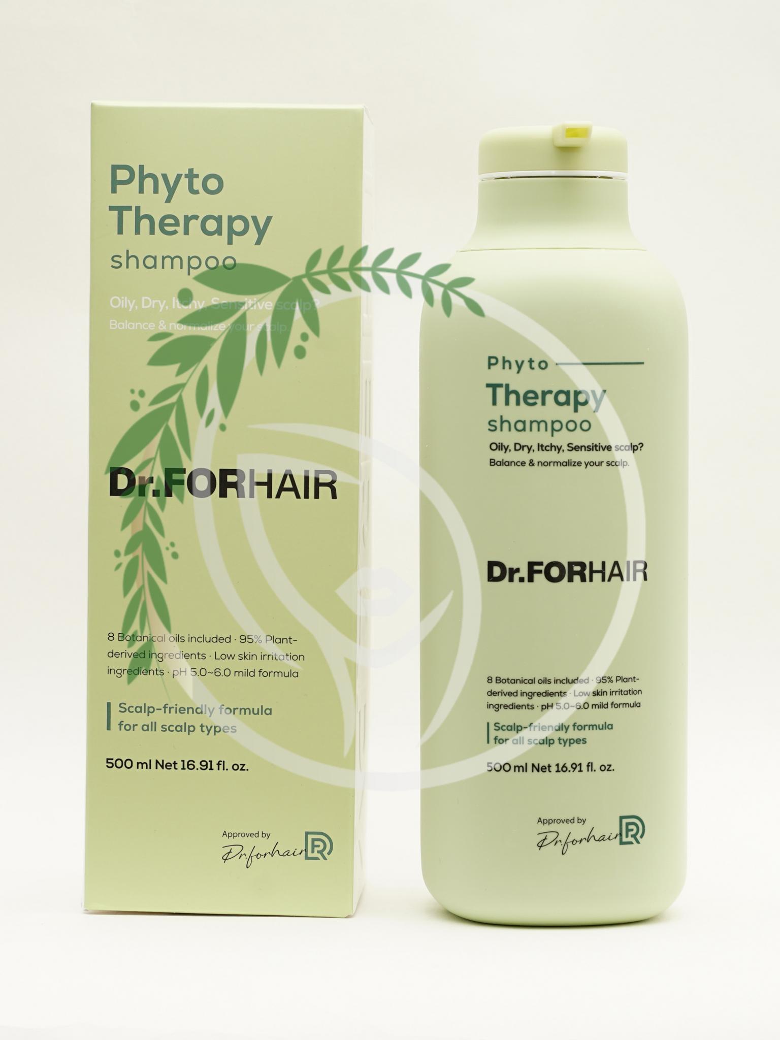 УХОД ЗА ВОЛОСАМИ > Растительный шампунь для тонких волос Dr.Forhair Phyto  Therapy Shampoo 500ml купить в интернет-магазине