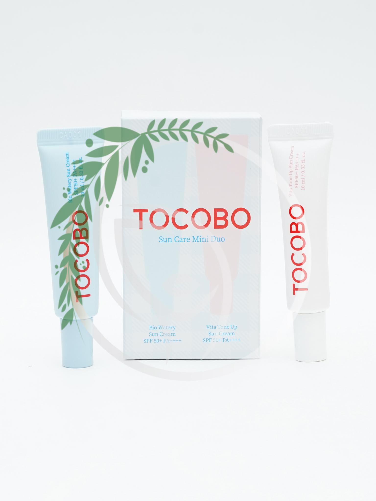 Солнцезащитный крем > Набор миниатюр солнцезащитных кремов Tocobo Sun Care  Mini Duo купить в интернет-магазине