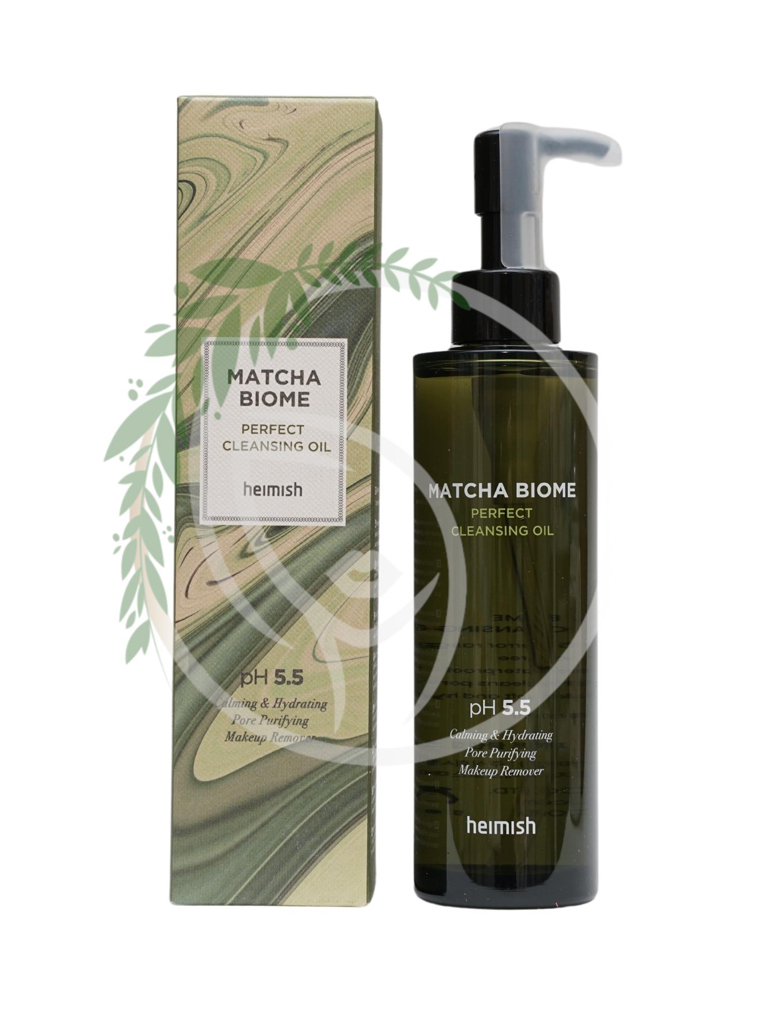 HEIMISH > Гидрофильное масло с экстрактом чая матча Heimish Matcha Biome  Cleansing Oil 150 ml купить в интернет-магазине