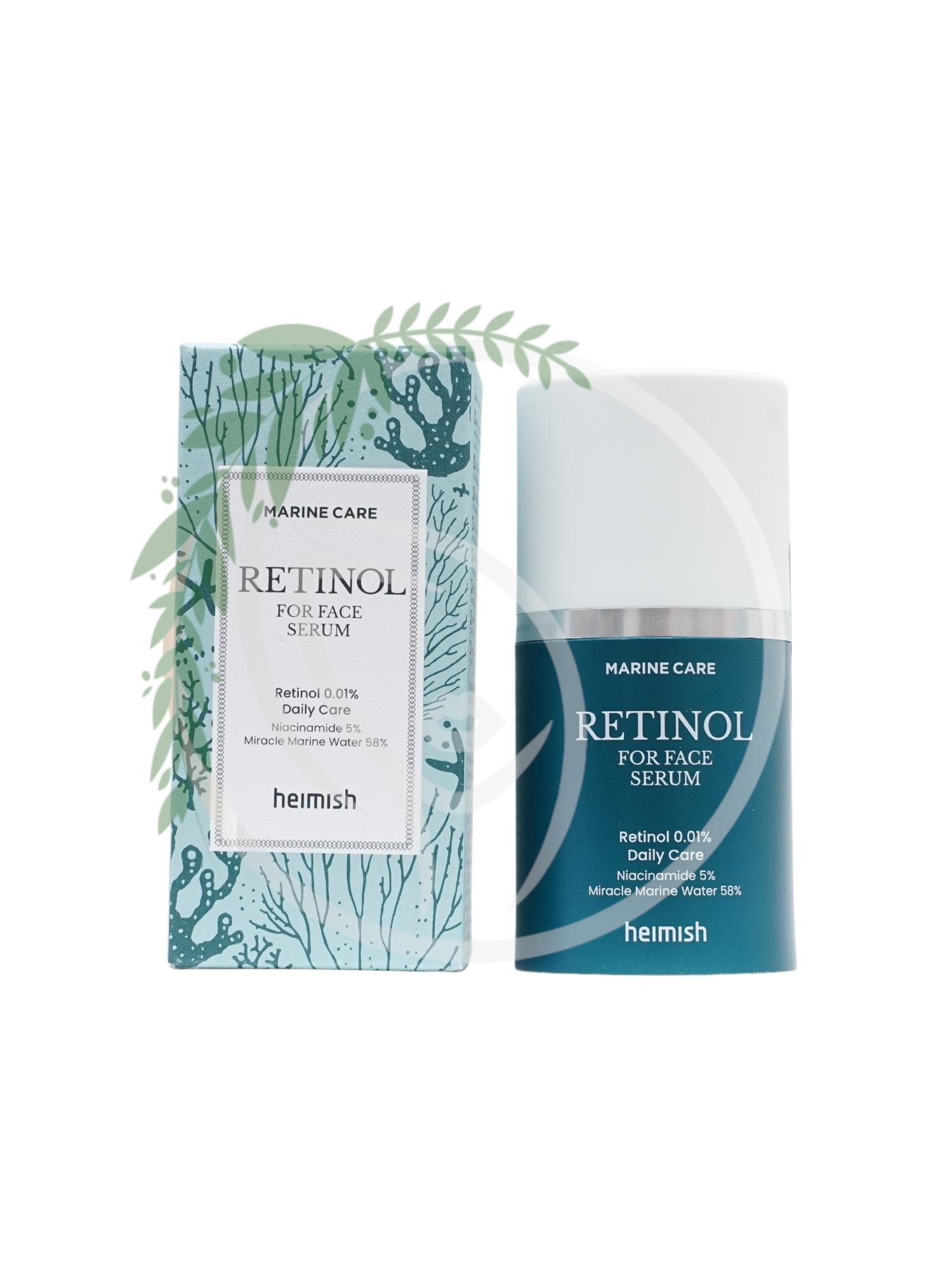 Сыворотки, ампулы > Антивозрастная сыворотка с ретинолом Heimish Marine  Care Retinol For Face Serum 50 ml купить в интернет-магазине