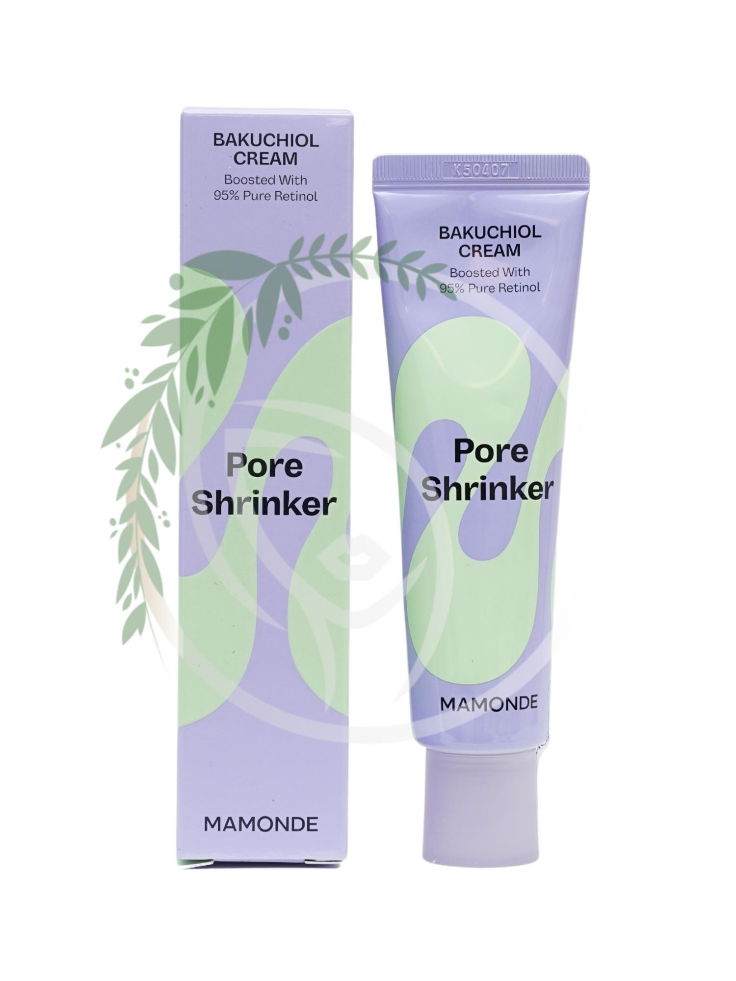 MAMONDE > Лифтинг крем с ретинолом и бакучиолом Mamonde Pore Shrinker  Bakuchiol Cream 60 ml купить в интернет-магазине