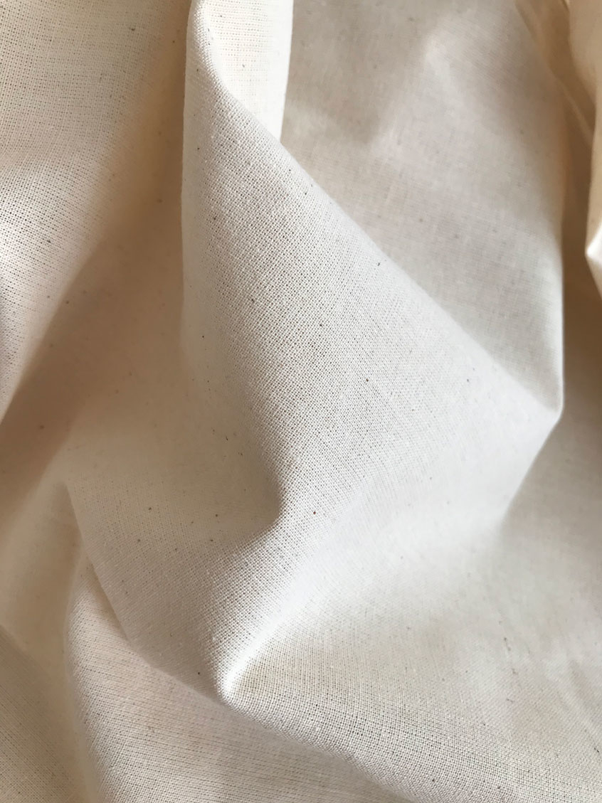 ткань бязь суровая. макетная бязь. небеленый хлопок. бязь макетная небеленая. ) (м.