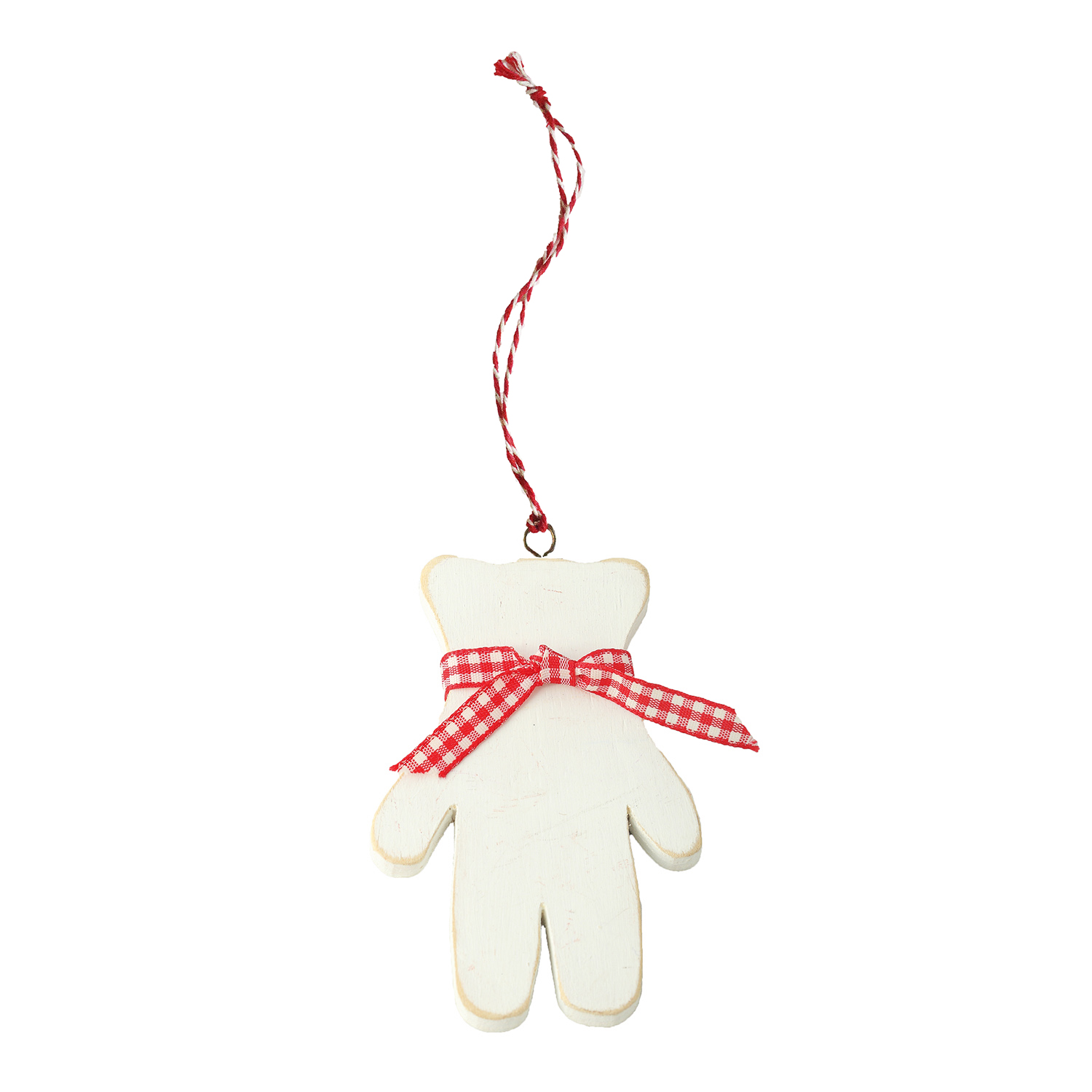 Підвіска ялинкова дерев'яна "Ведмедик" DreamWood