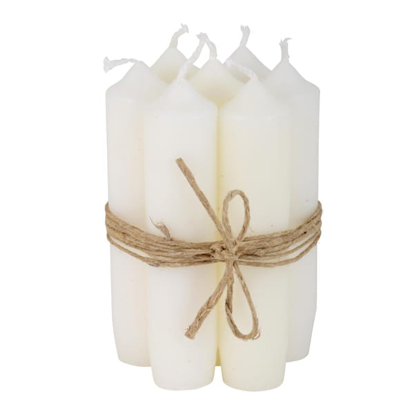 Свічка коротка 11см White Ib Laursen