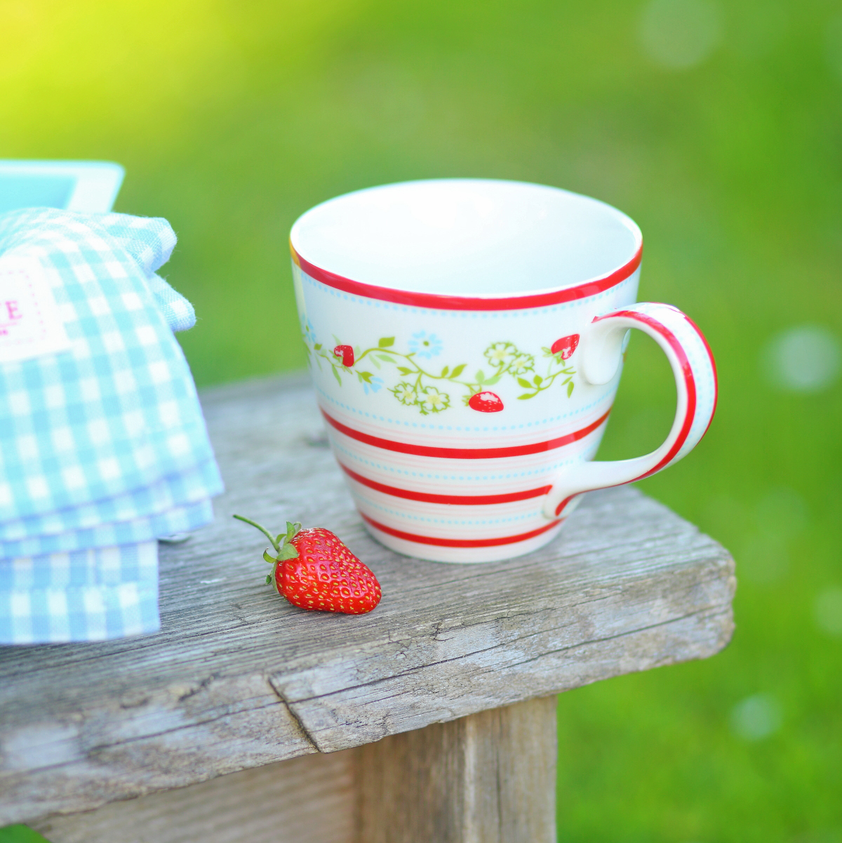 Чашка фарфорова 300мл Gloria White GreenGate