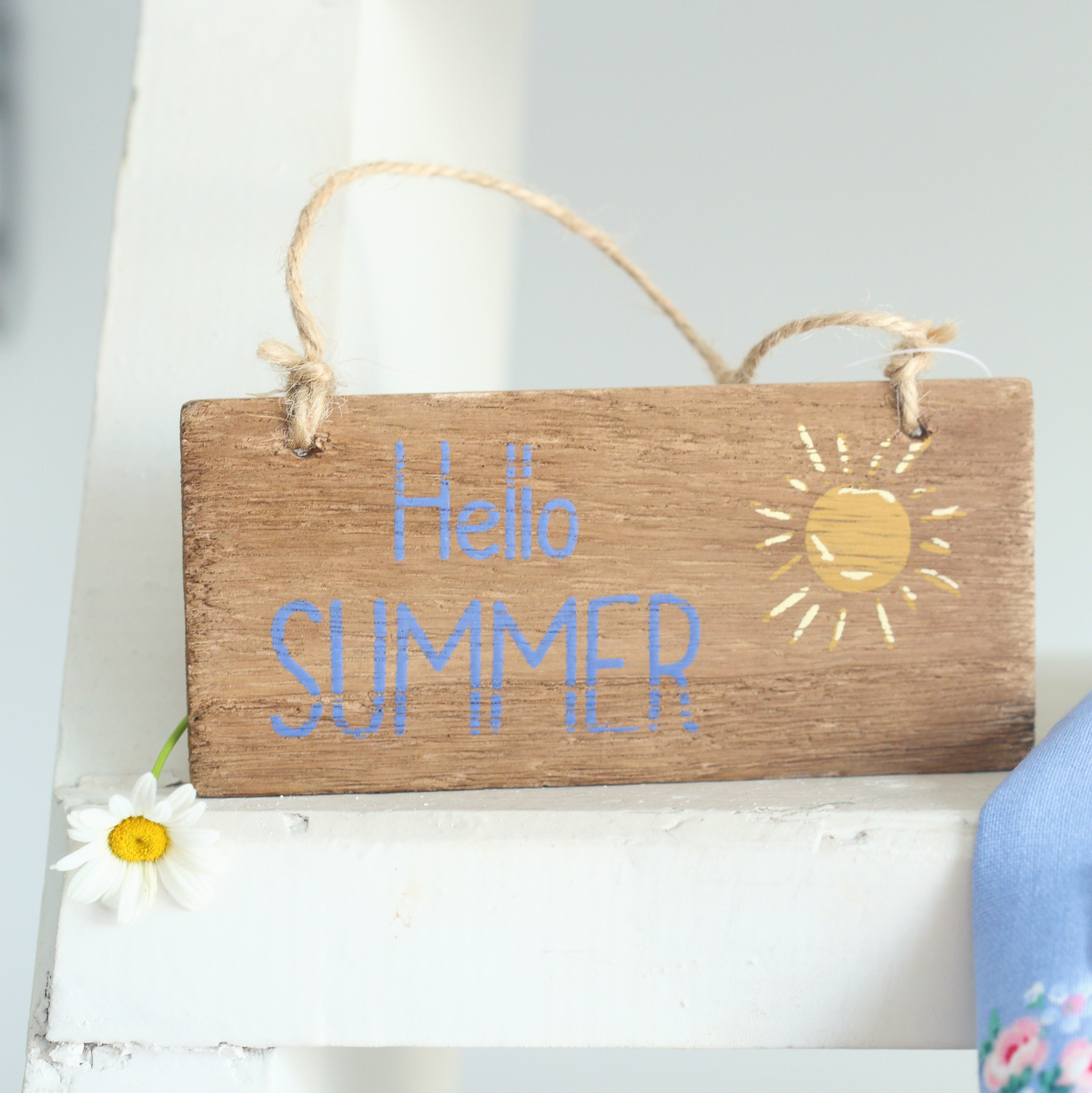 Табличка дерев'яна HELLO SUMMER Ib Laursen