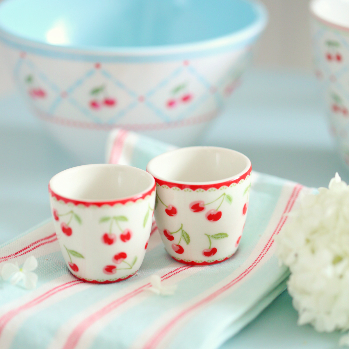 Підставка під яйце фарфорова Cherie White GreenGate