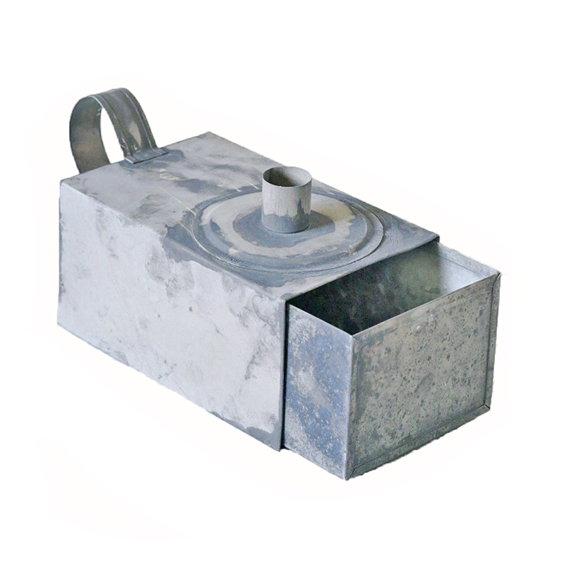 Підсвічник оцинкований з шухлядкою 20см Ib Laursen