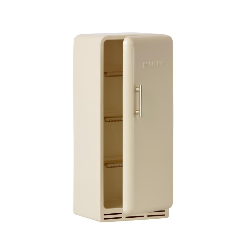 Холодильник металевий білий 22см Maileg