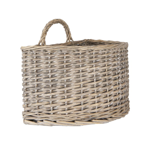 Корзинка підвісна плетена півкругла 29см Ib Laursen