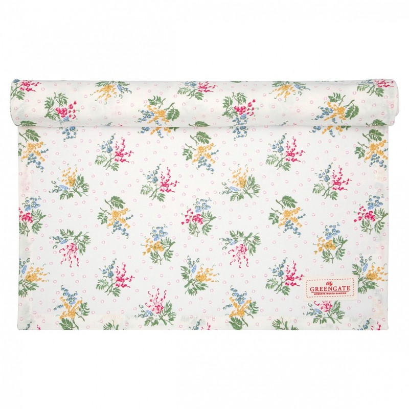 Ранер бавовняний 45х140см Mira White GreenGate