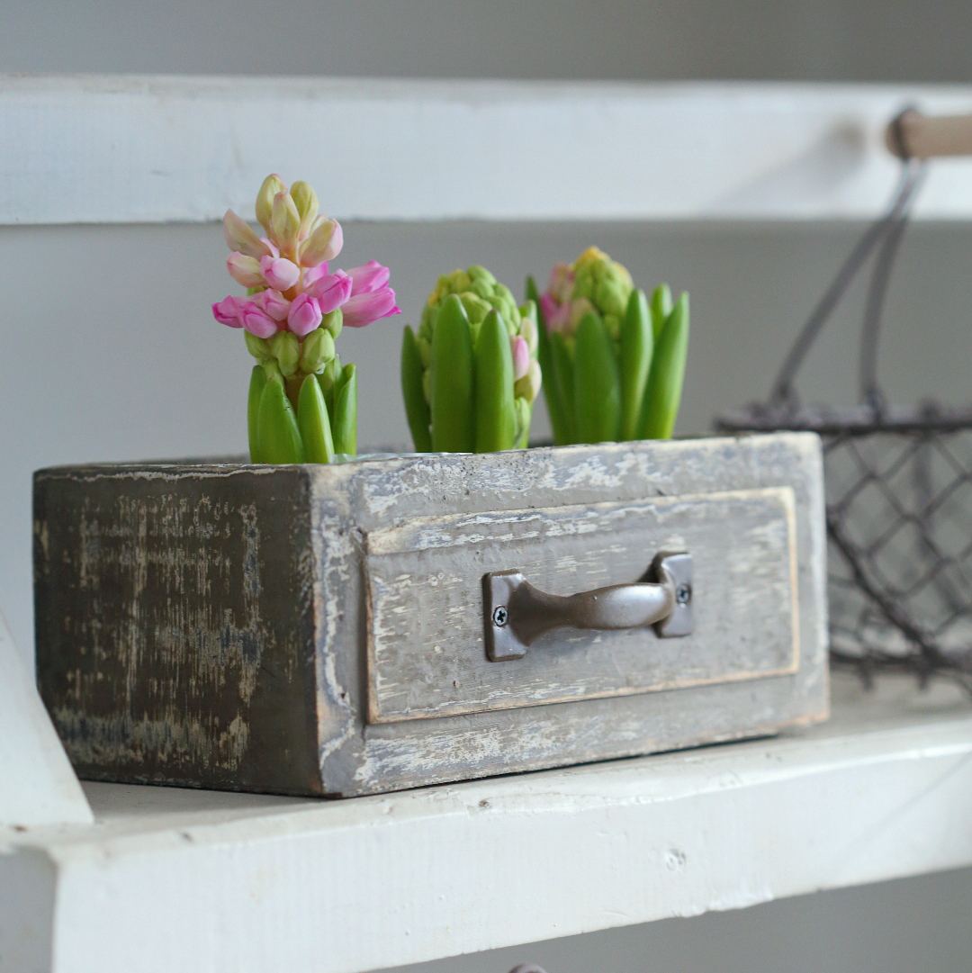 Ящичок-шухлядка дерев'яний 17см Canea