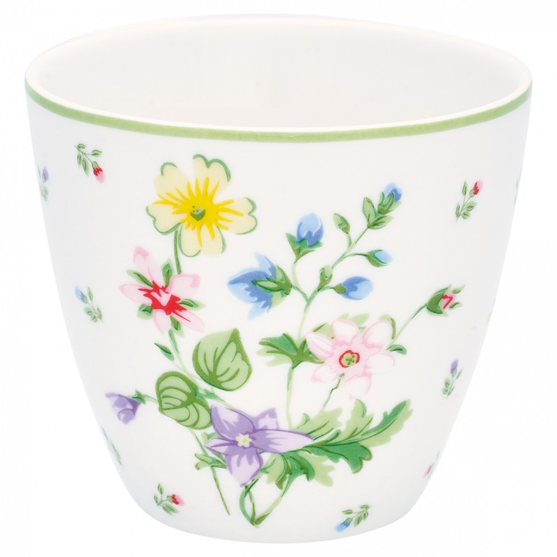 Стаканчик для латте фарфоровий 250мл Fiola White GreenGate