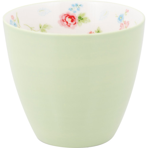 Стаканчик для латте фарфоровий 250мл Pale Green Alma GreenGate