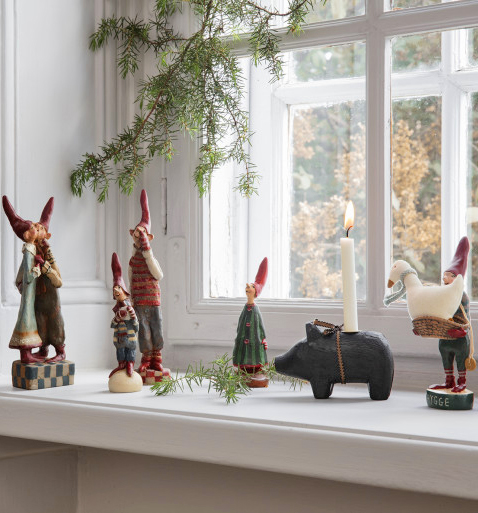 Фігурка новорічна Гномик 14см Hygge Nis no.1 Maileg