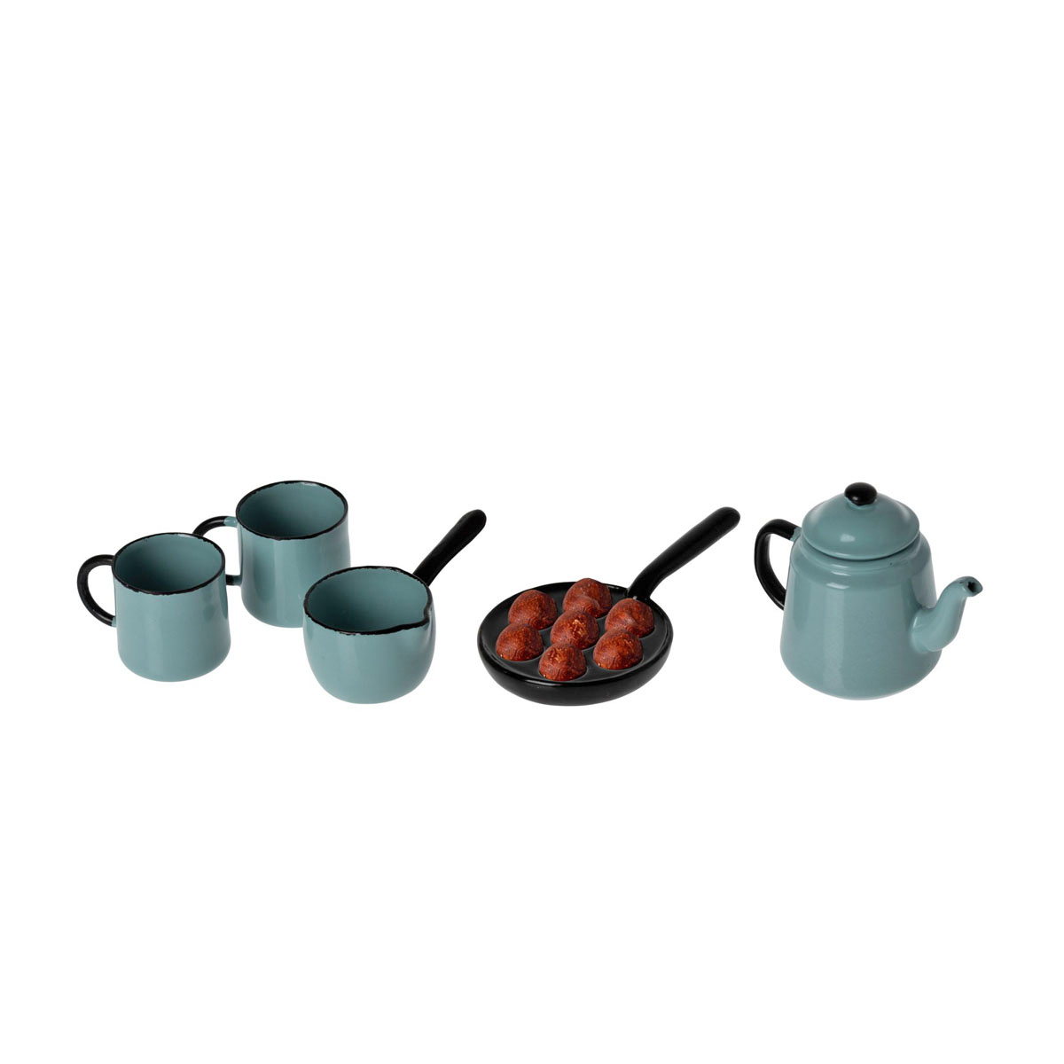 Кухня з посудом 5 предметів Maileg