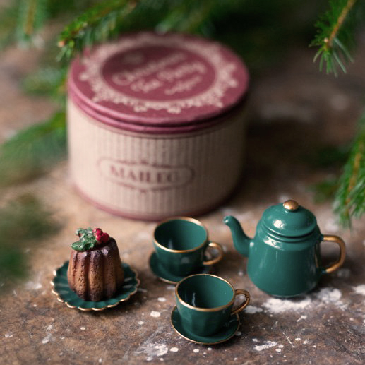 Чайний сервіз з кексом 4см Maileg