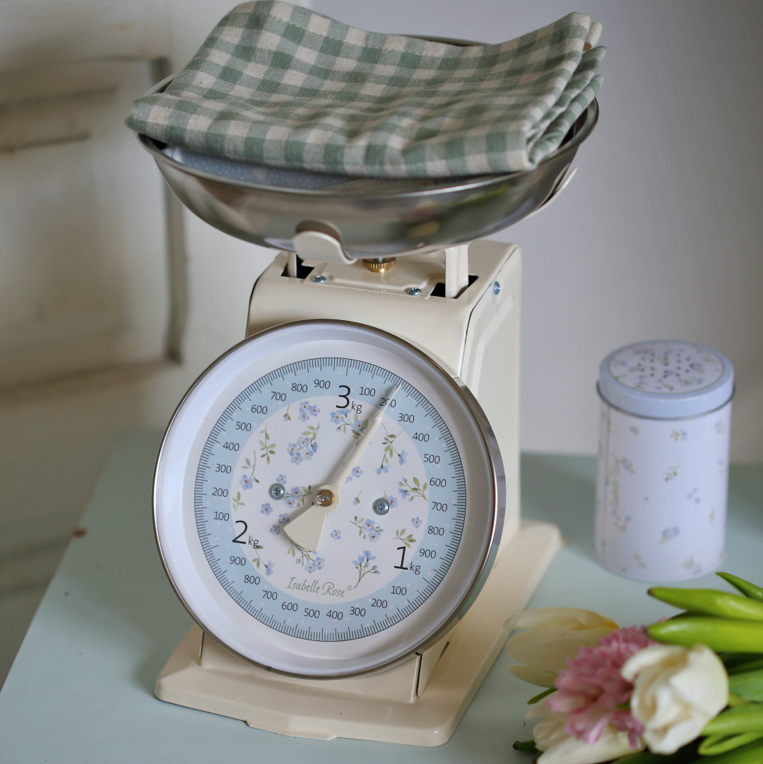 Ваги кухонні 3кг Forget Me Not Beige Isabelle Rose