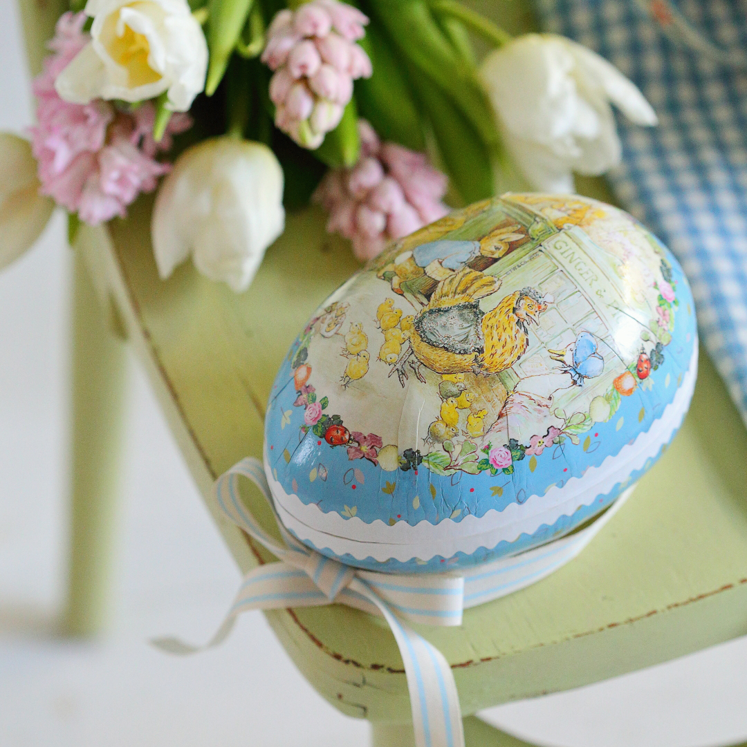 Шкатулка-яйце 13см із картону №2 Storefactory