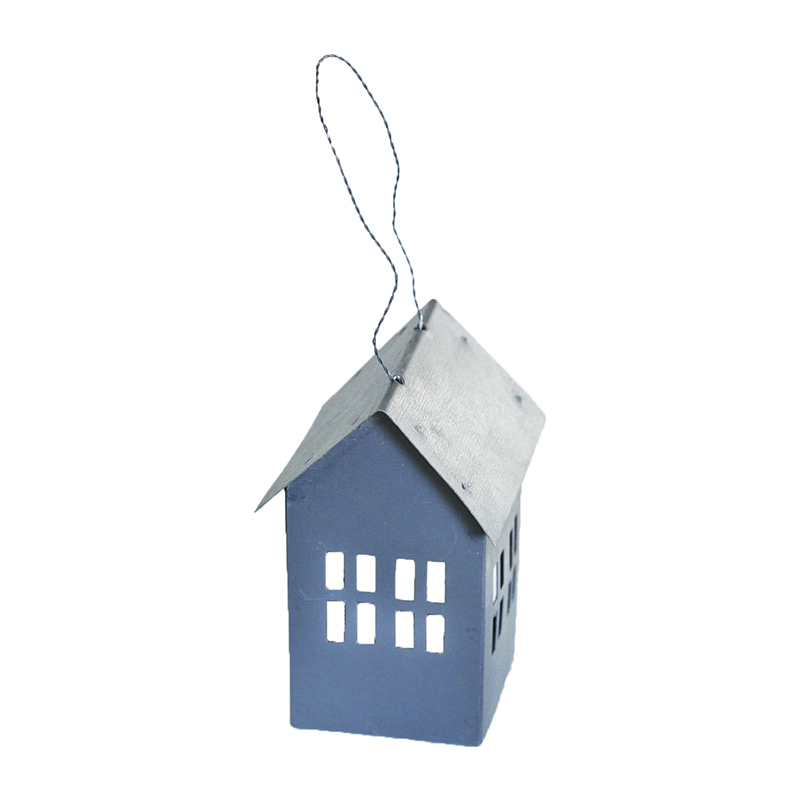 Ліхтарик металевий "Будиночок" 10см VL Home