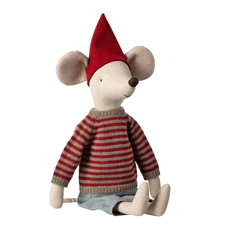 Мишеня новорічне 60см розмір максі Maileg