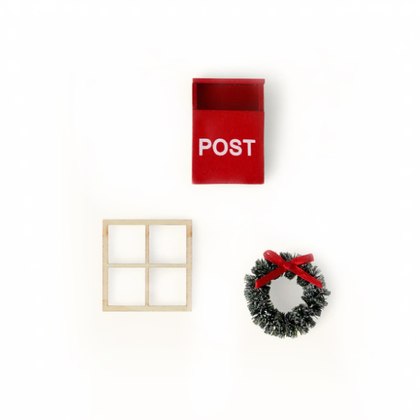 Набір міні 6см різдвяний 3шт Sostrene Grene