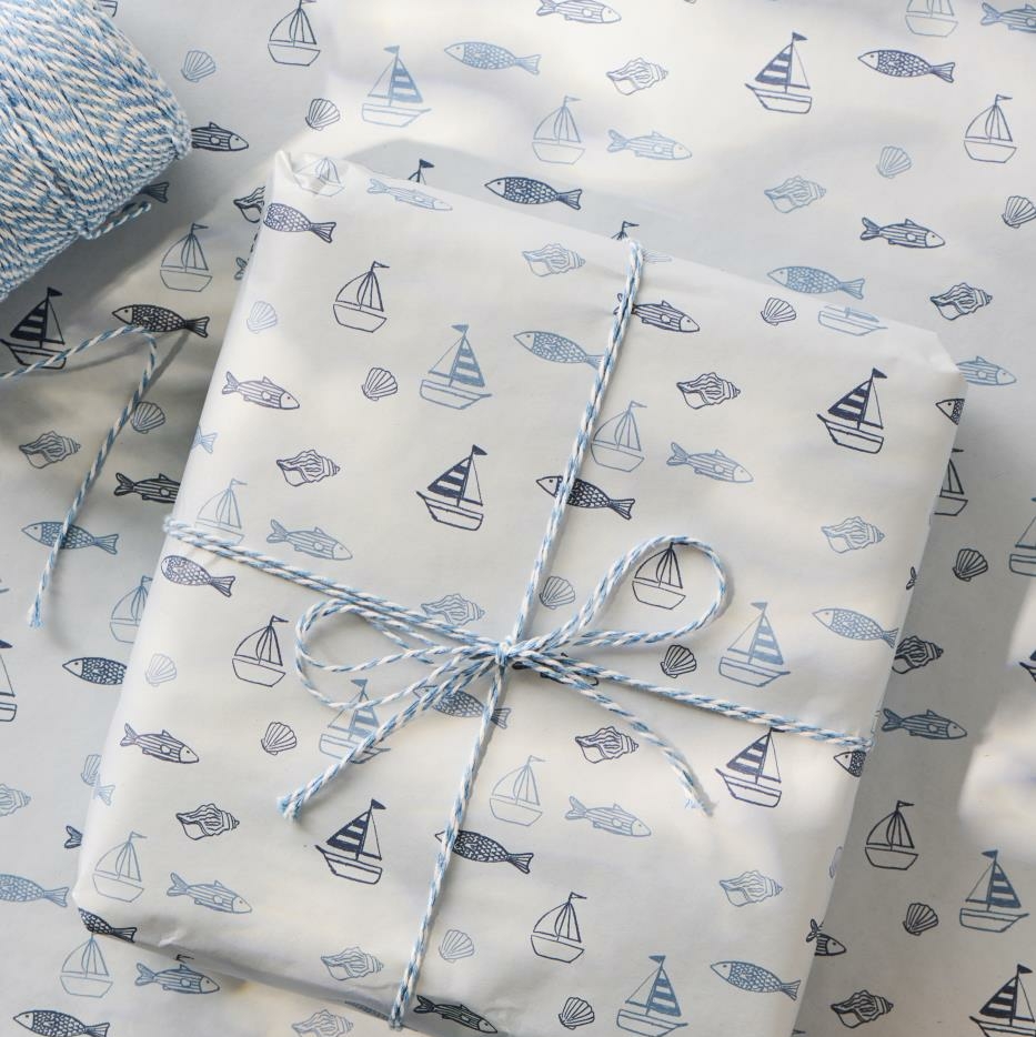 Шпагат 100м біло-голубий 2мм Ib Laursen