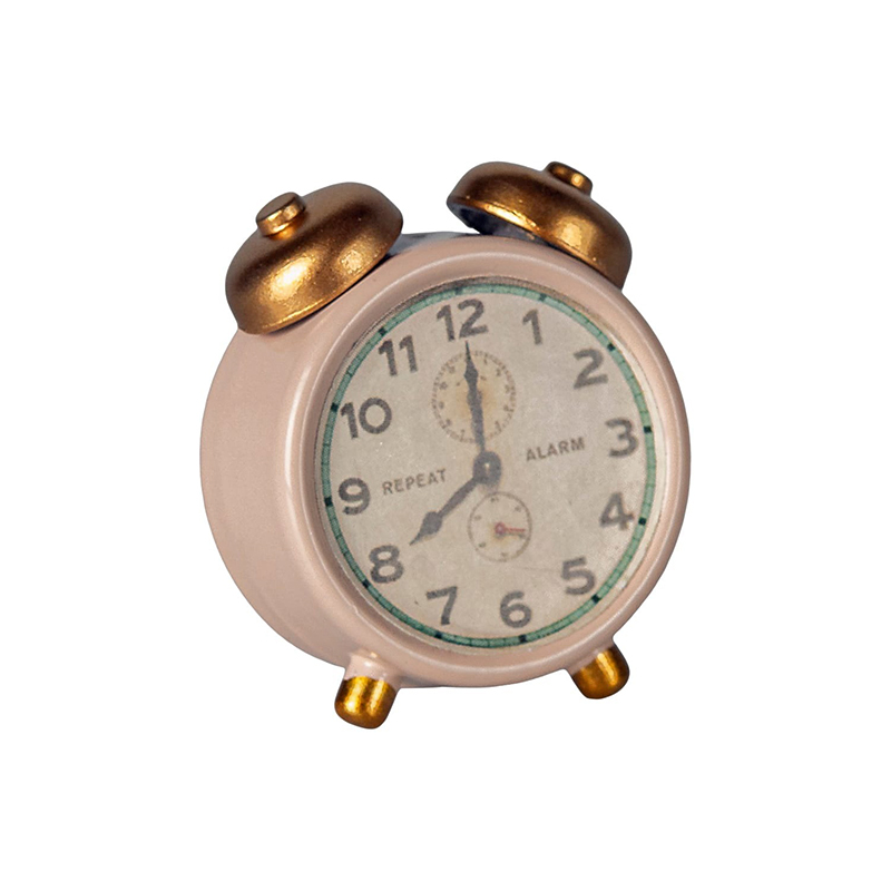 Будильник рожевий 3см Maileg
