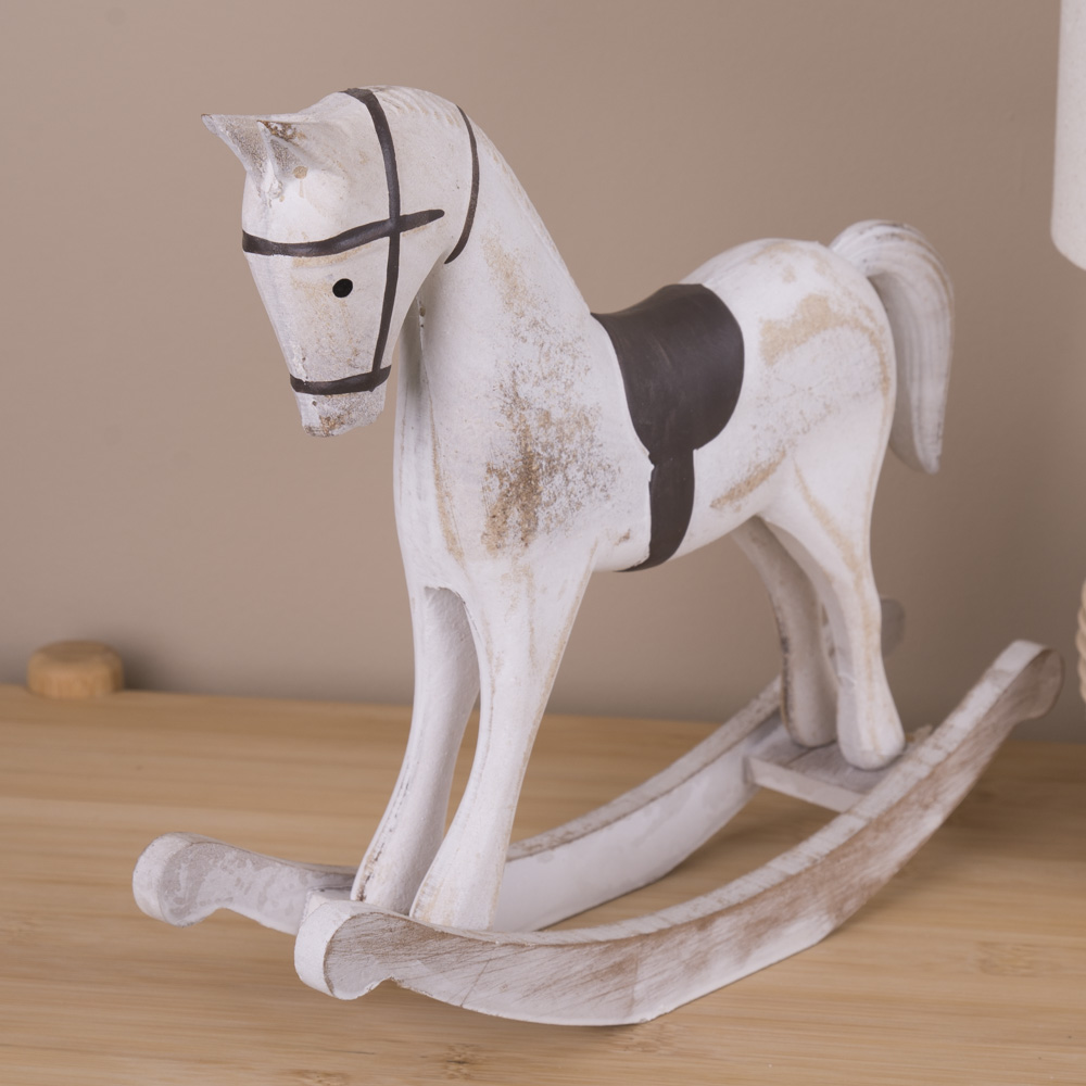 Коник-гойдалка 26см дерев'яний Canea