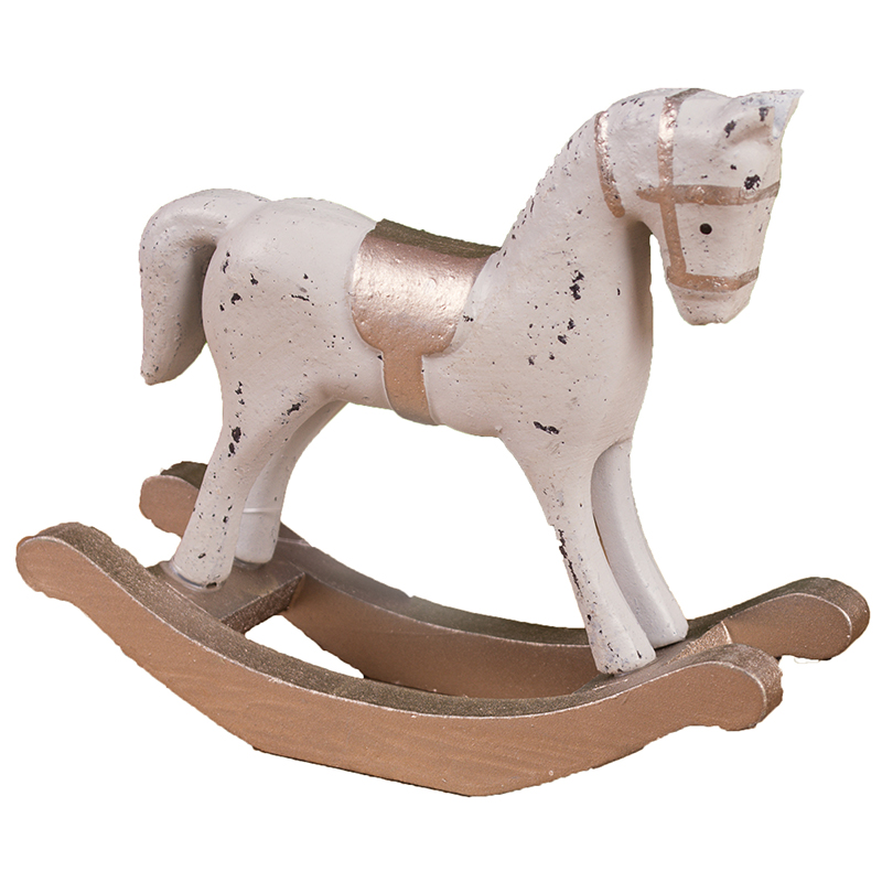 Коник-гойдалка 13см дерев'яний Canea