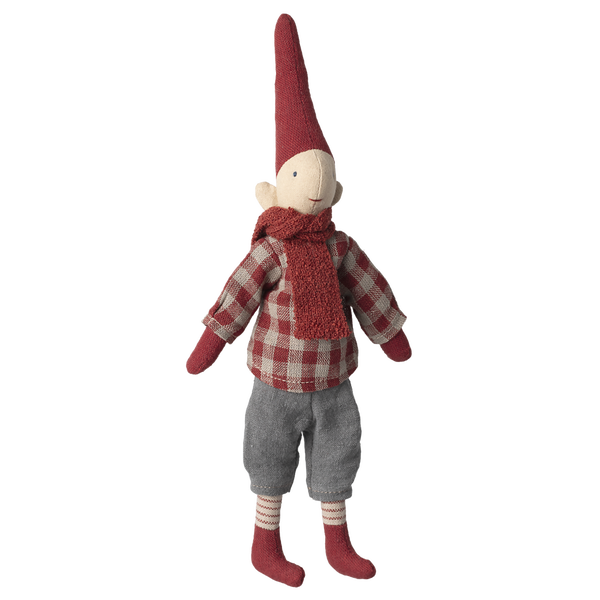 Гномик Піксі 26см з магнітиками у сорочці Maileg