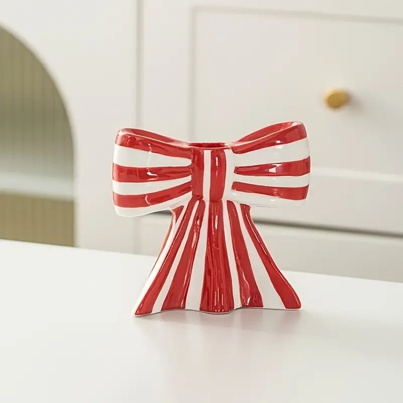 Підсвічник 11см "Бантик" керамічний Canea