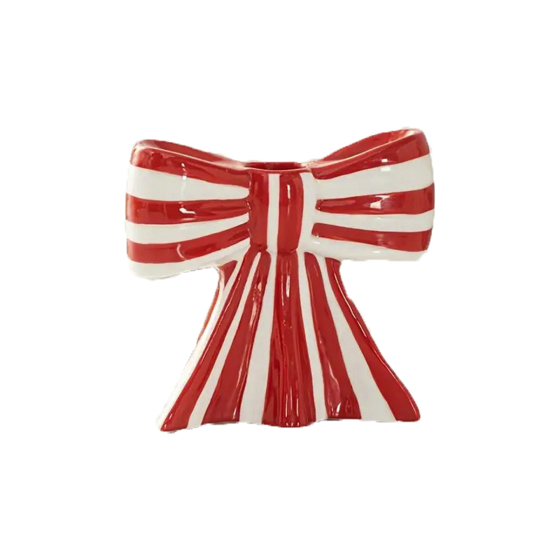 Підсвічник 11см "Бантик" керамічний Canea