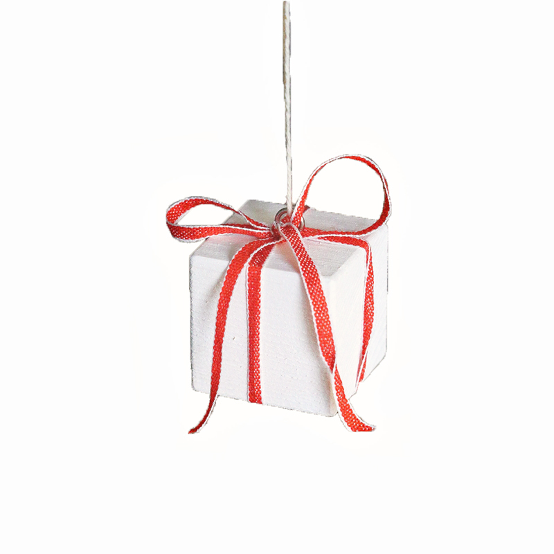 Підвіска дерев'яна 4см "Подарунок" DreamWood