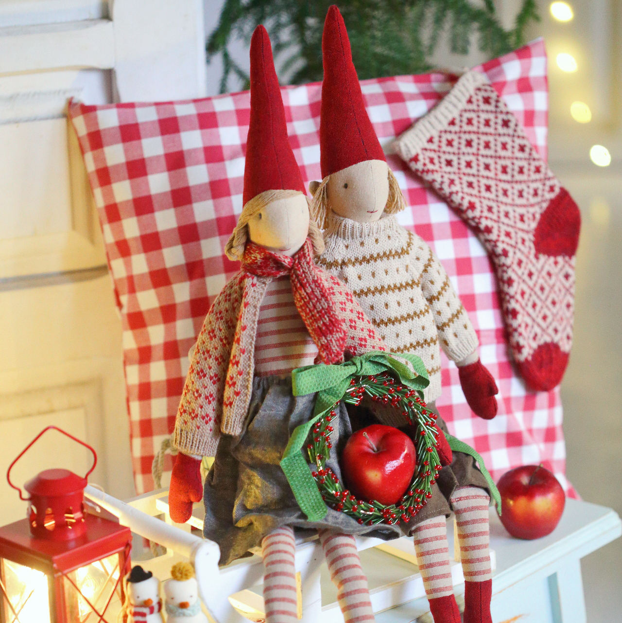 Гном Піксі дівчинка 60см розмір 4 Maileg