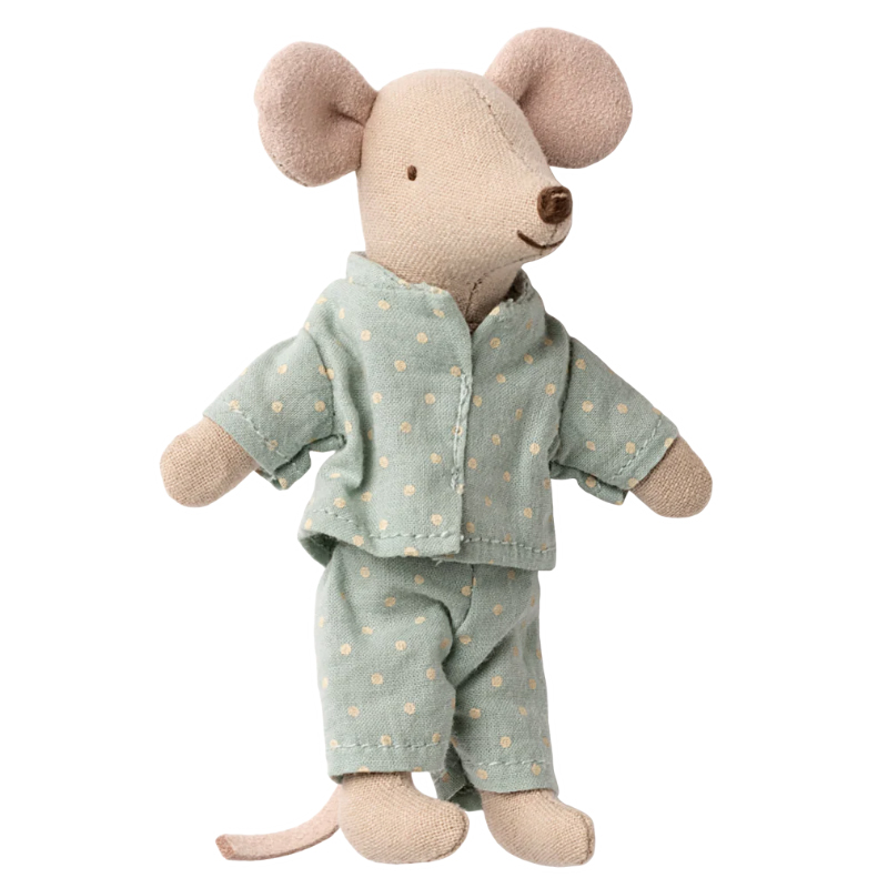 Мишеня 11см Молодший брат у коробці з постіллю Maileg