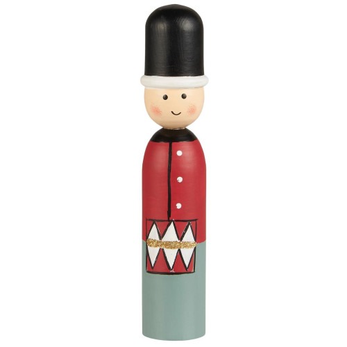 Фігурка дерев'яна 15см "Солдатик" з барабаном Ib Laursen