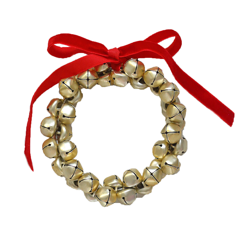 Віночок із дзвоників 10см золотий Canea