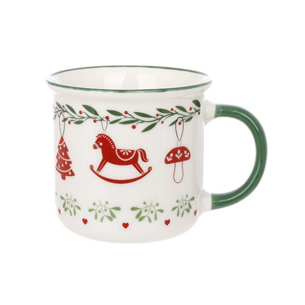 Чашка 400мл з кониками Canea