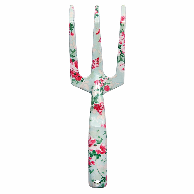 Грабельки 27см садові у квіточку Canea