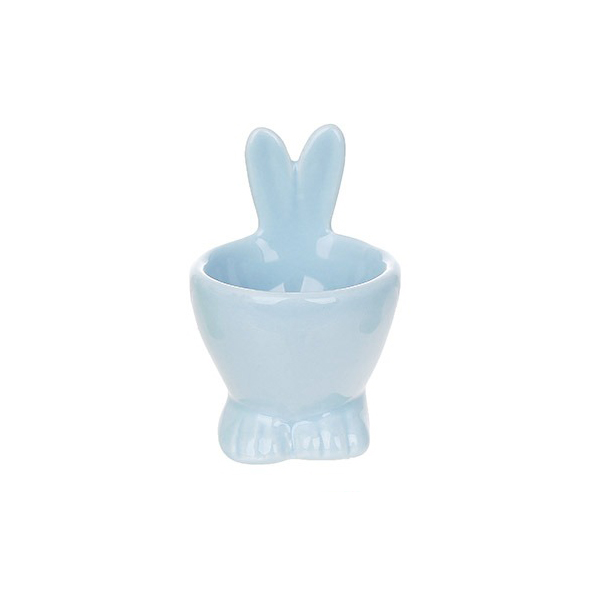 Підставка керамічна для яйця "Кролик" голубий Canea