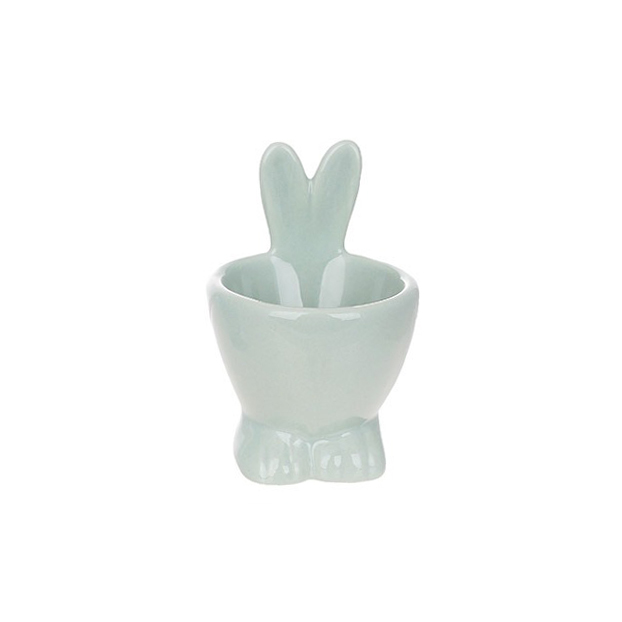 Підставка керамічна для яйця "Кролик" м'ятний Canea