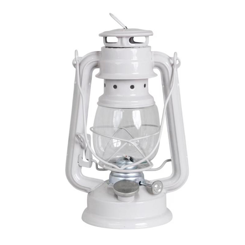 Лампа гасова 24см біла Canea