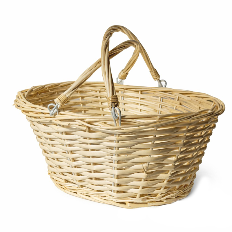 Корзинка 36см плетена світла Canea