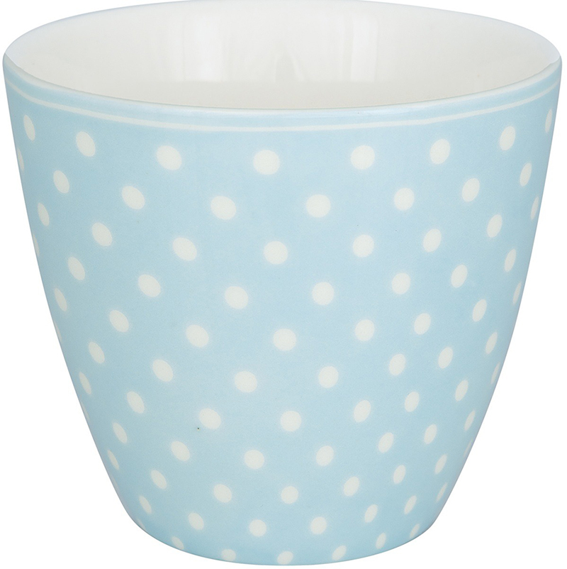 Стаканчик для латте 250мл фарфоровий Dotty Pale Blue GreenGate