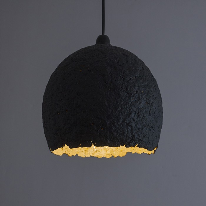 Сharcoal. Hanging lamp