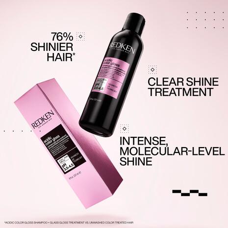 Acidic color gloss treatment несмываемый уход для блеска окрашенных волос 237мл