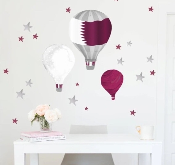 Wall Stickers Hot Air Balloons - Special Edition
