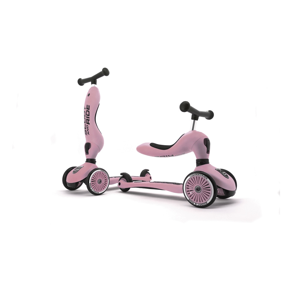 Scooter 2 in 1 - Pale pink
